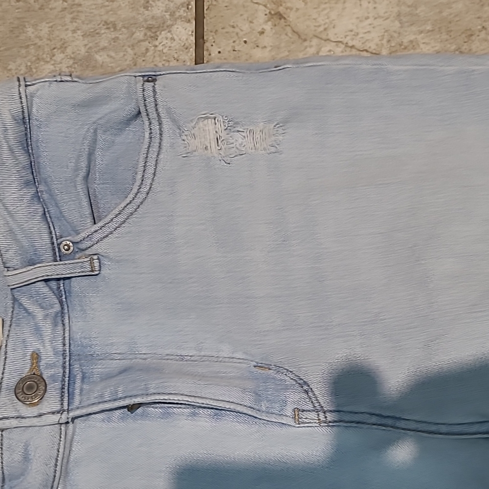 LEVIS ** HIGH RISE**SKINNY** DISTRESSED**JEANS - Picture 9 of 12